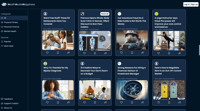 Health Hustle Happiness